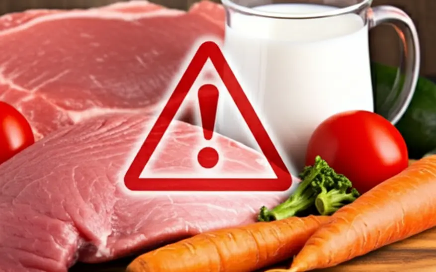 145_a-graphic-showing-various-contaminated-foods-like-undercooked-meat-vegetables-and-unpasteurized-milk-with-a-caution-symbol-1745225587903